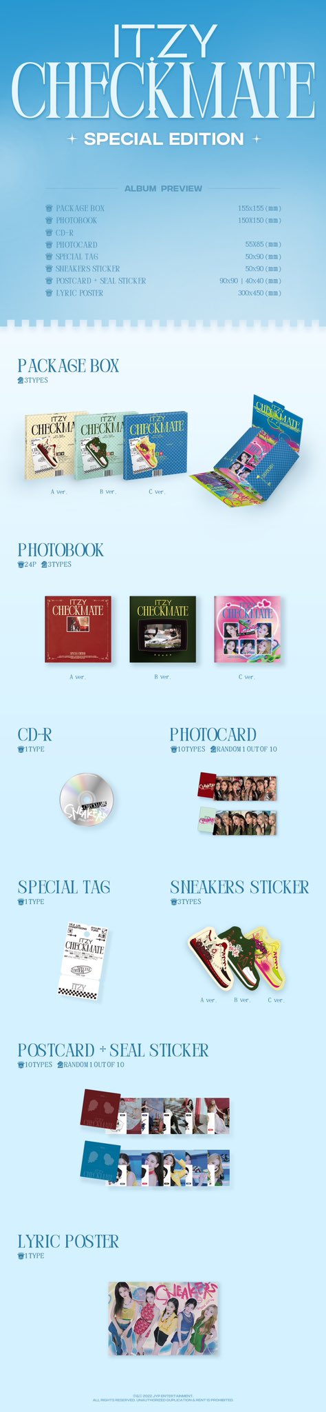ITZY - CHECKMATE SPECIAL EDITION ALBUM INFO 